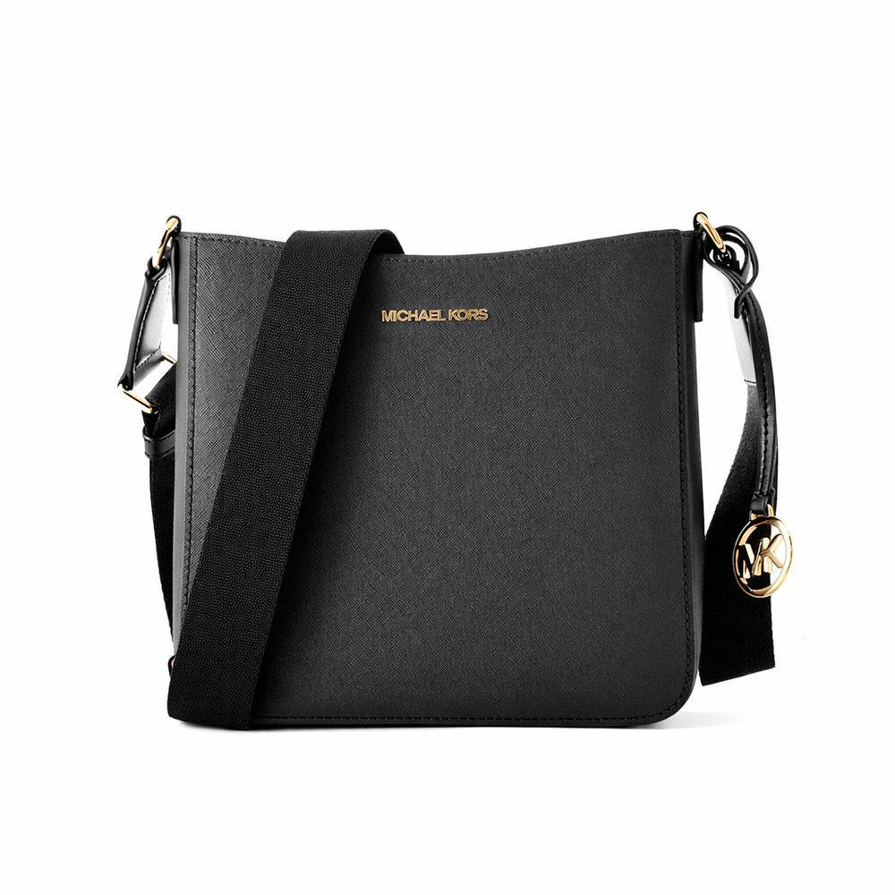 Michael Kors Black Canvas Crossbody Bag | Regal Royce