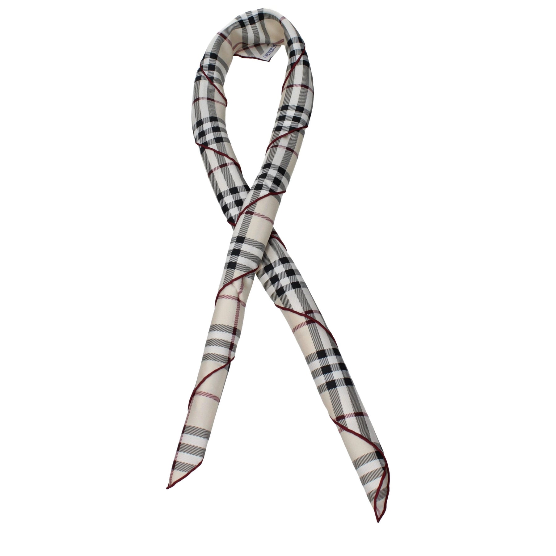 Burberry Beige Silk Foulard | Regal Royce