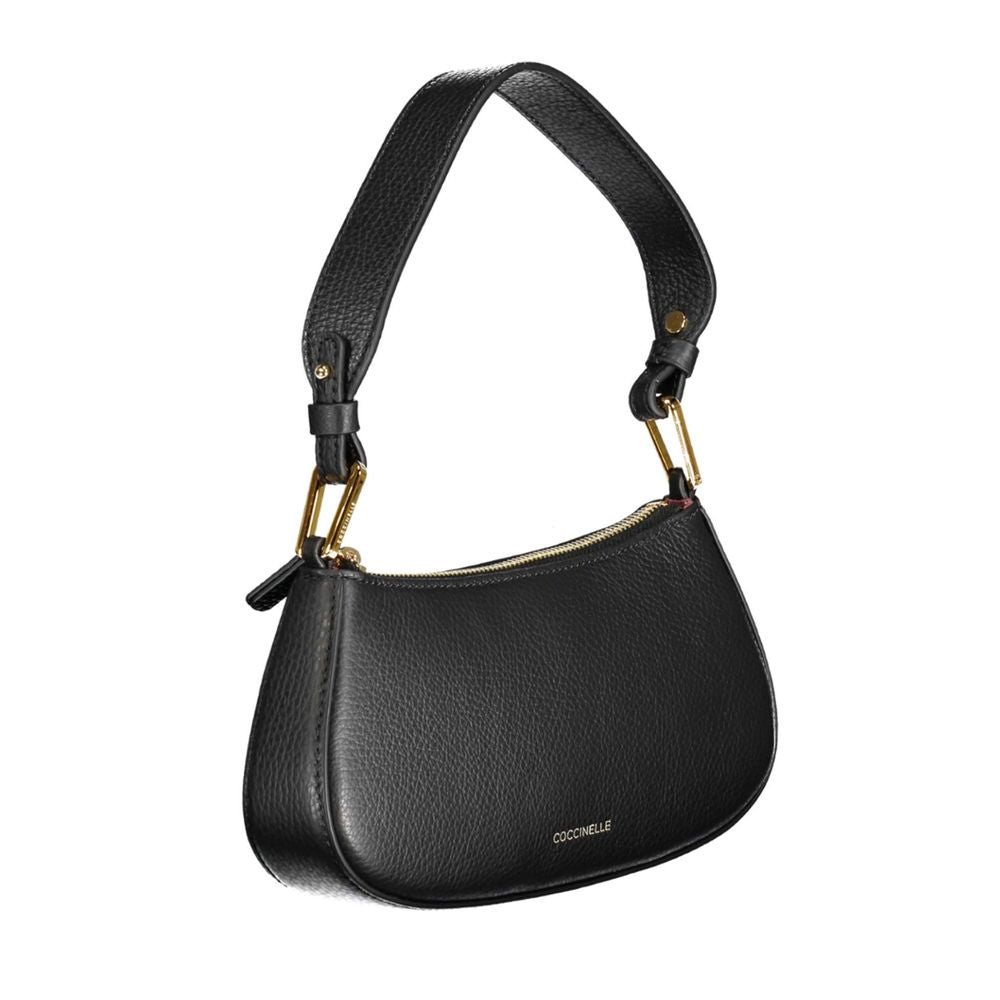 Coccinelle Black Leather Women Handbag | Regal Royce