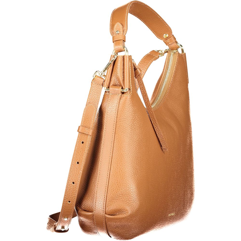 Coccinelle Brown Leather Women Handbag | Regal Royce
