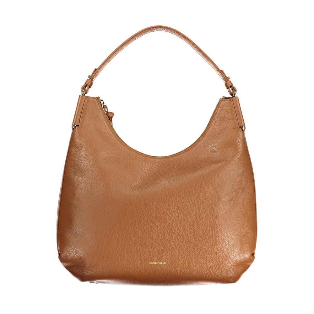 Coccinelle Marrone Leather Woman Handbag | Regal Royce