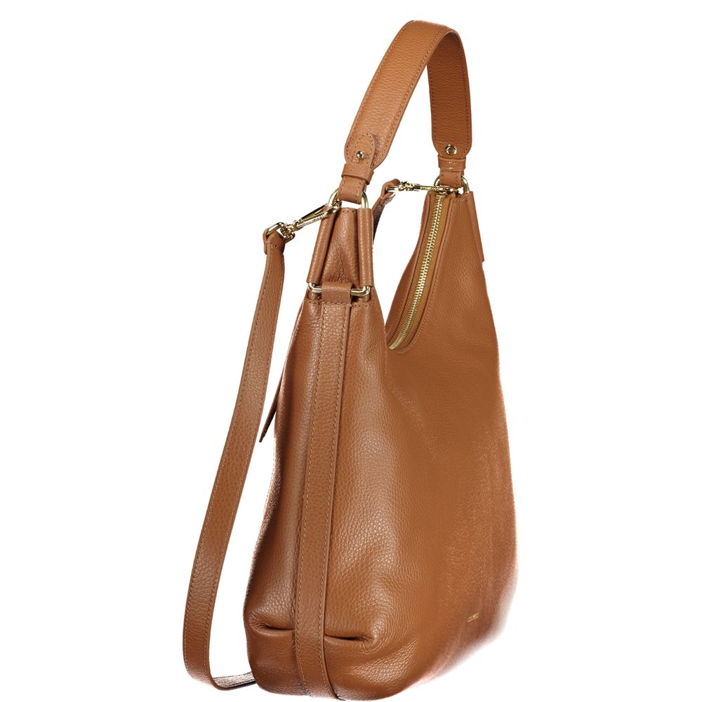 Coccinelle Marrone Leather Woman Handbag | Regal Royce