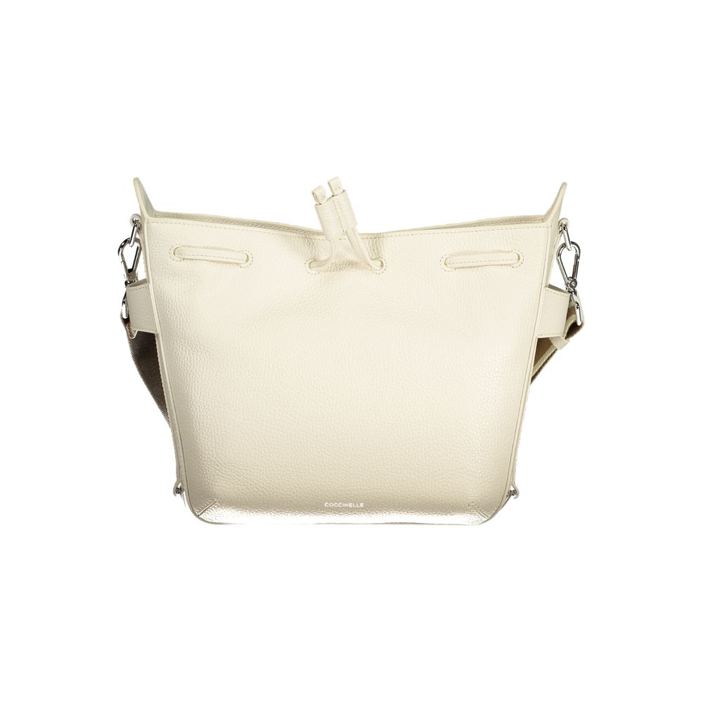 Coccinelle Bianco Leather Women Handbag | Regal Royce