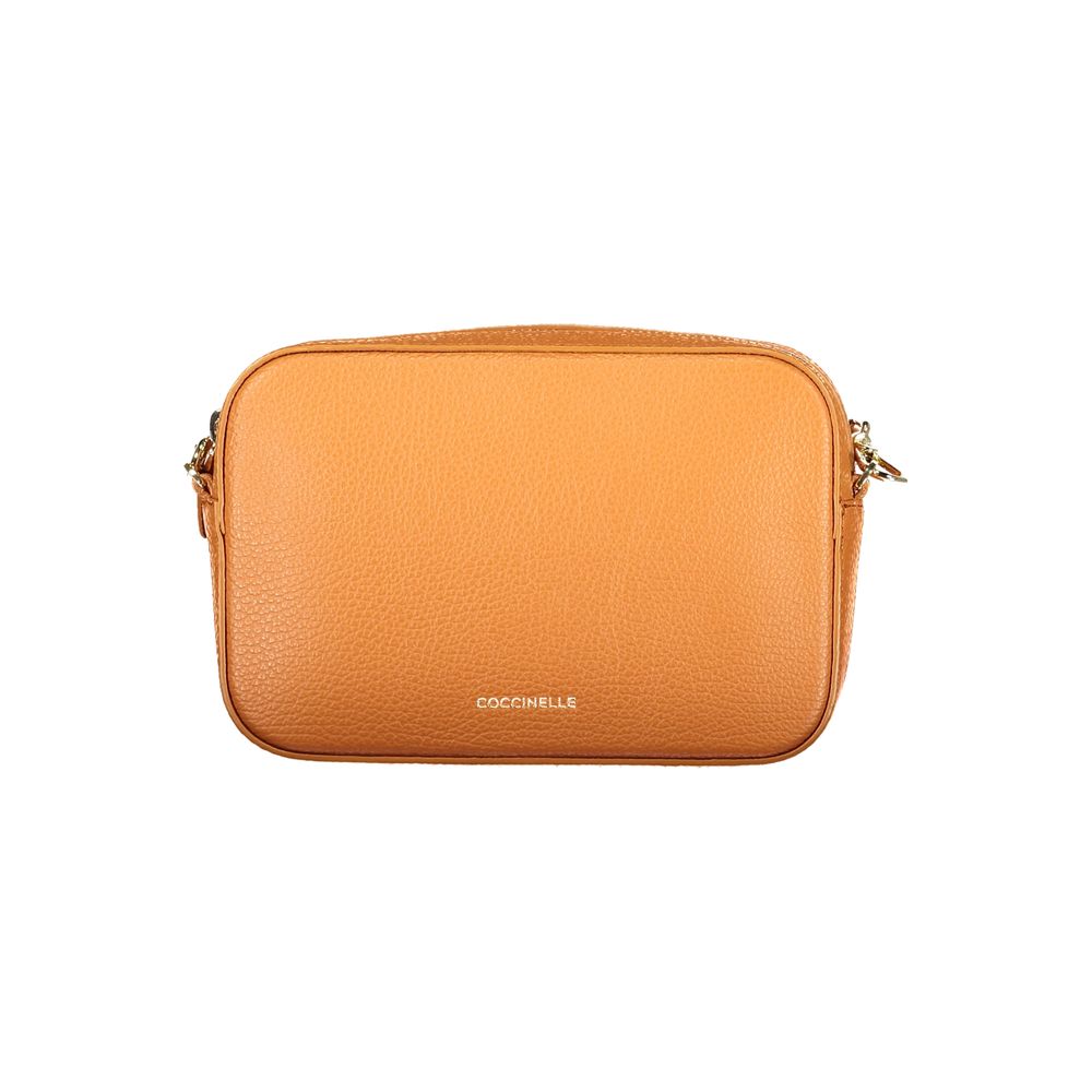 Coccinelle Arancione Leather Woman Handbag | Regal Royce