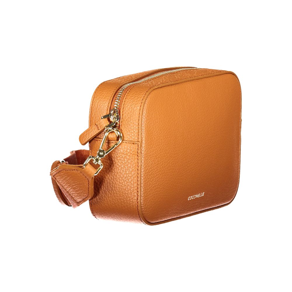 Coccinelle Arancione Leather Woman Handbag | Regal Royce