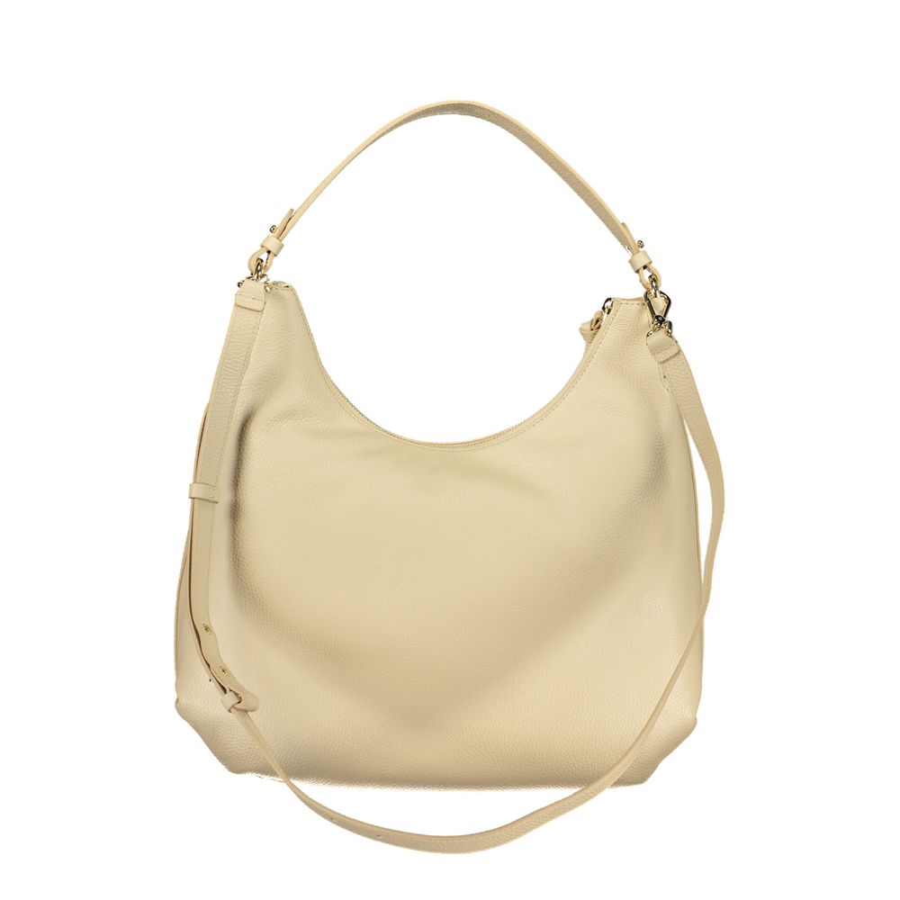 Coccinelle Beige Leather Women Handbag | Regal Royce