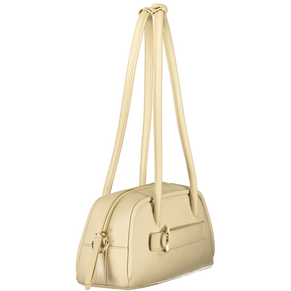 Coccinelle Beige Pelle Women Handbag | Regal Royce