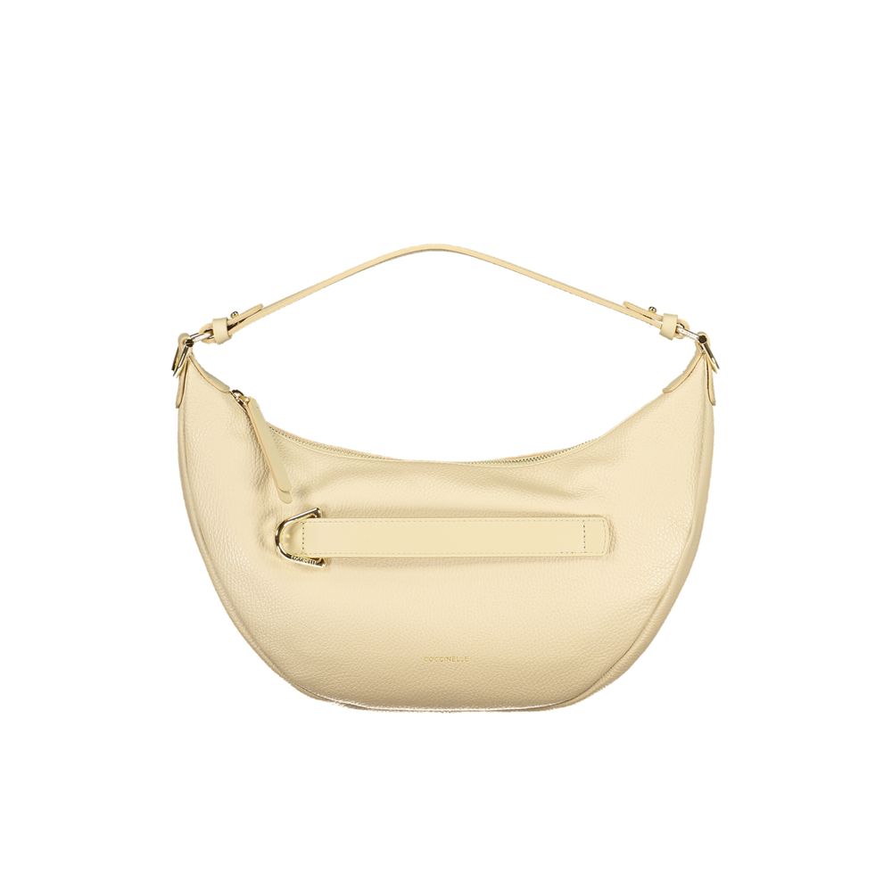Coccinelle Beige Leather Women Handbag | Regal Royce