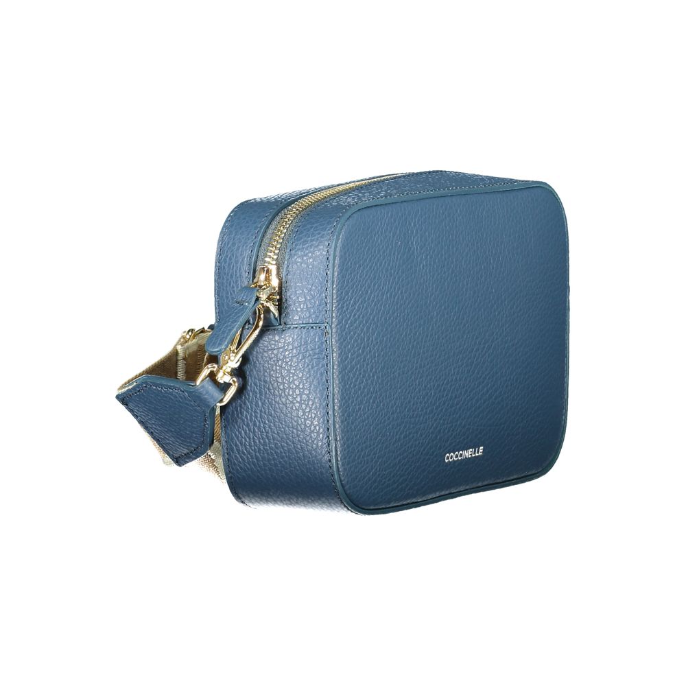 Coccinelle Blue Leather Women Handbag | Regal Royce