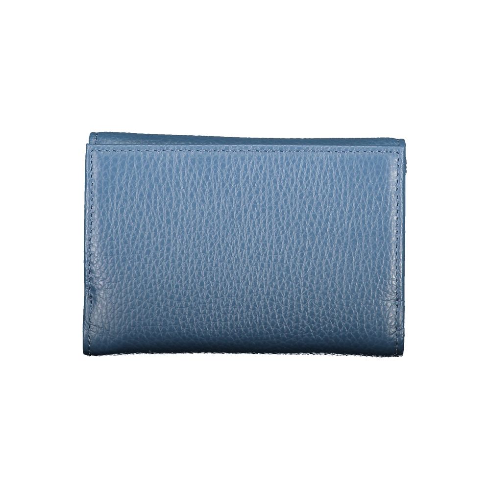 Coccinelle Blu Leather Woman Wallet | Regal Royce