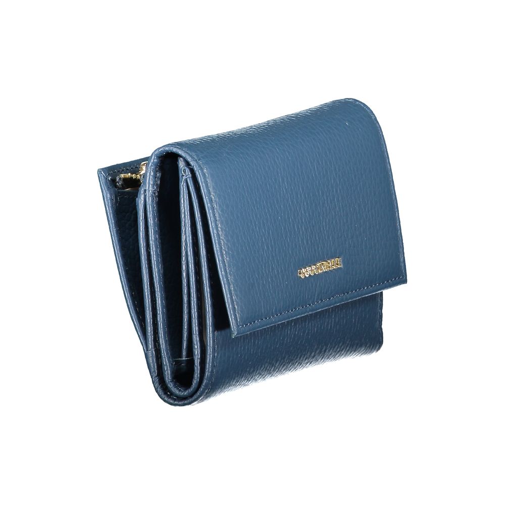 Coccinelle Blu Leather Woman Wallet | Regal Royce