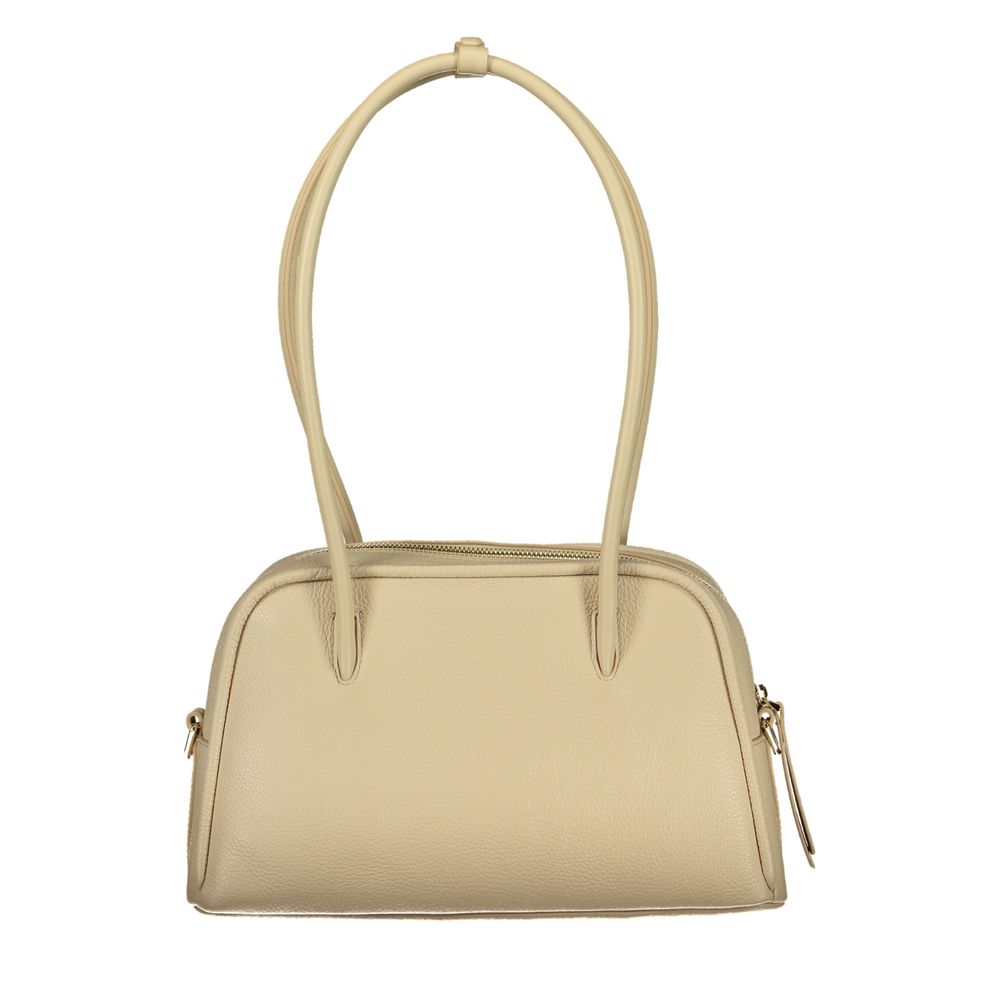 Coccinelle Beige Leather Women Handbag | Regal Royce