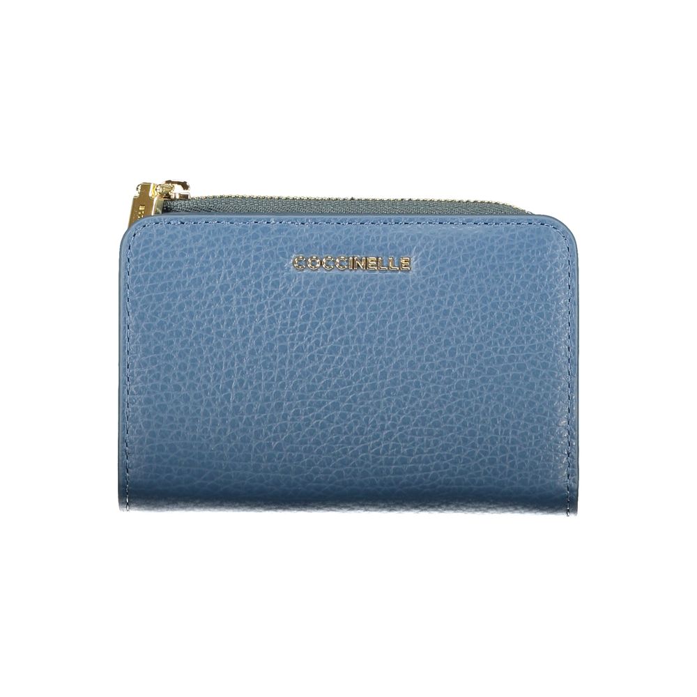 Coccinelle Blue Leather Women Wallet | Regal Royce