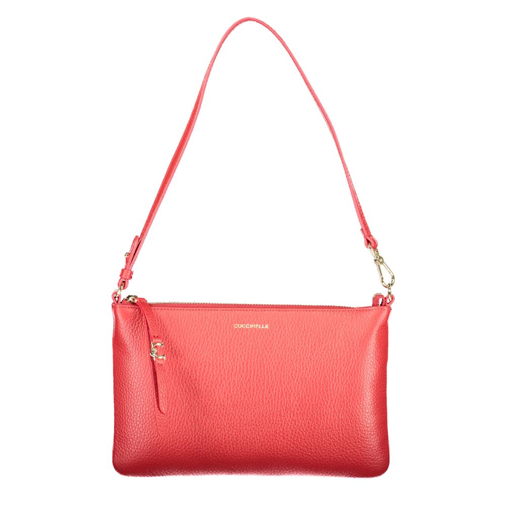 Coccinelle Rosso Leather Women Handbag | Regal Royce
