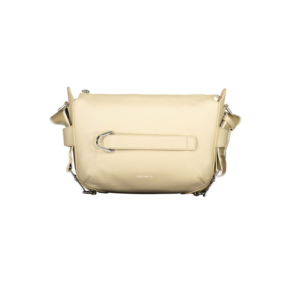 Coccinelle Beige Leather Women Handbag | Regal Royce