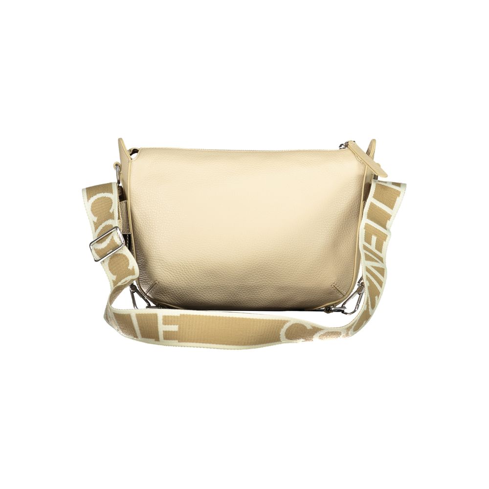 Coccinelle Beige Leather Women Handbag | Regal Royce