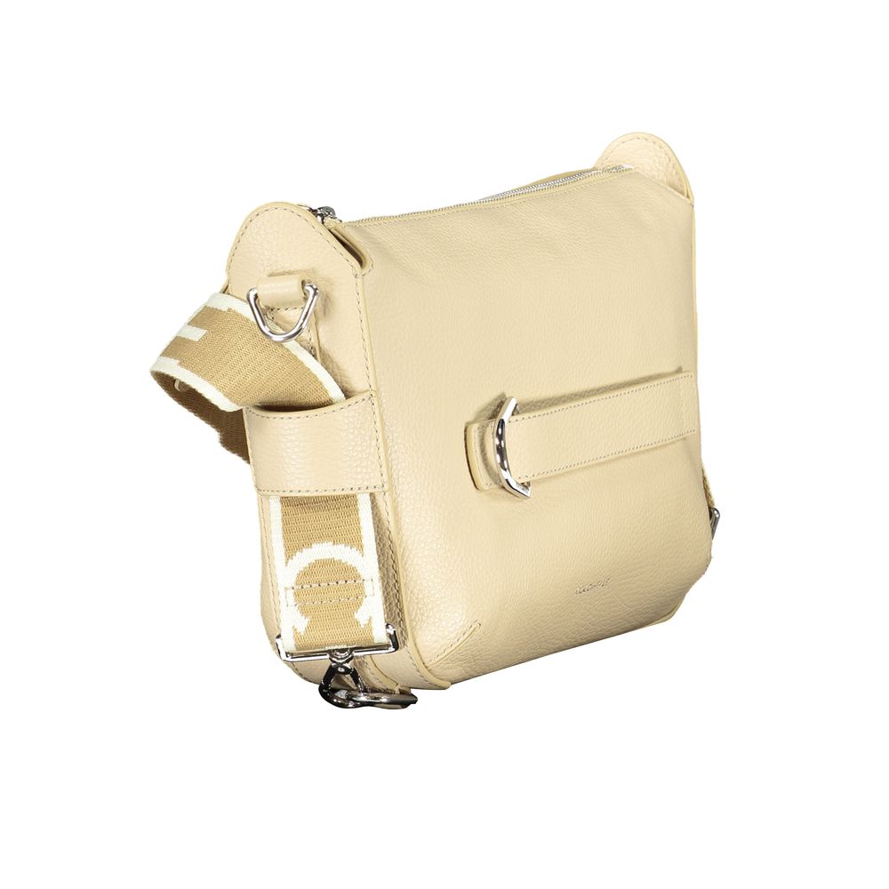 Coccinelle Beige Leather Women Handbag | Regal Royce