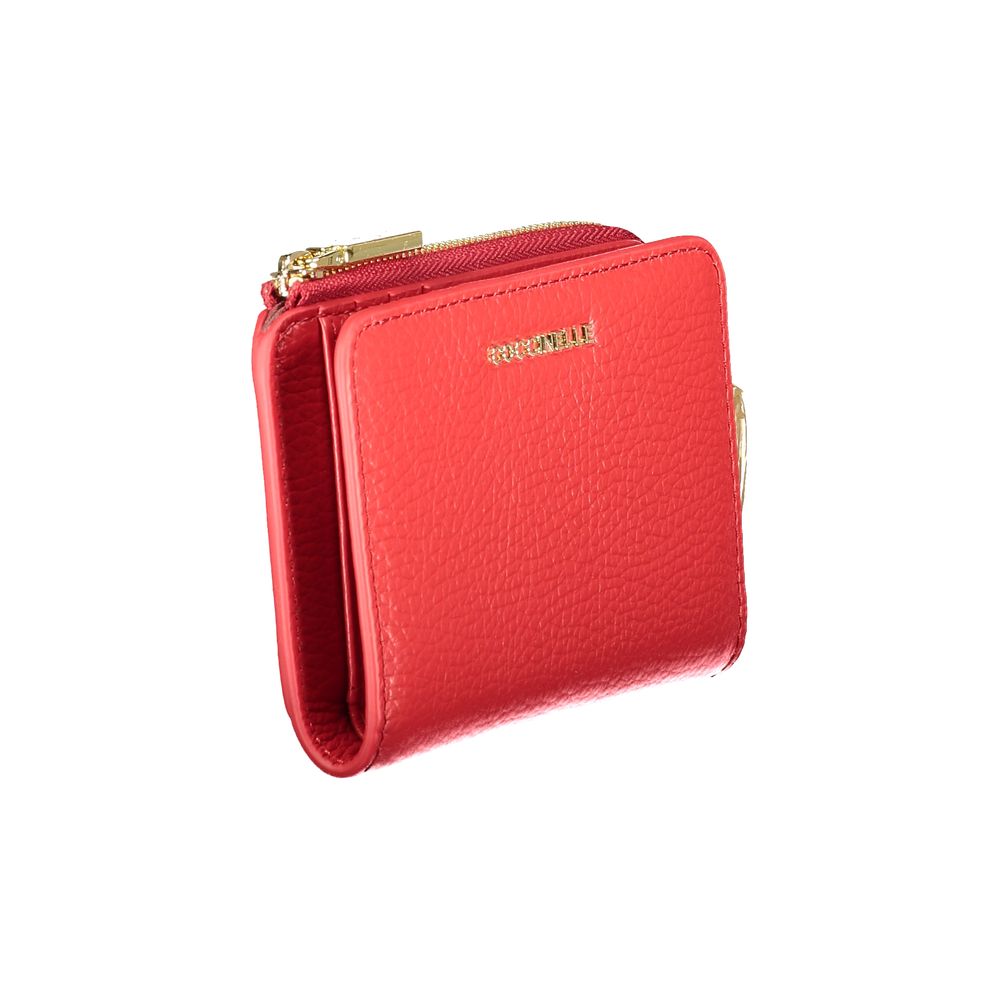 Coccinelle Red Leather Wallet | Regal Royce