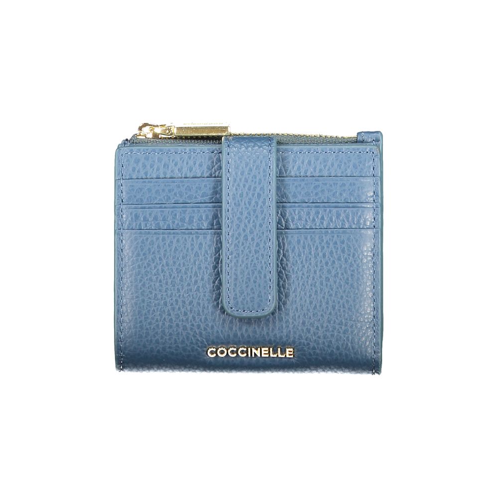 Coccinelle Blue Leather Wallet | Regal Royce
