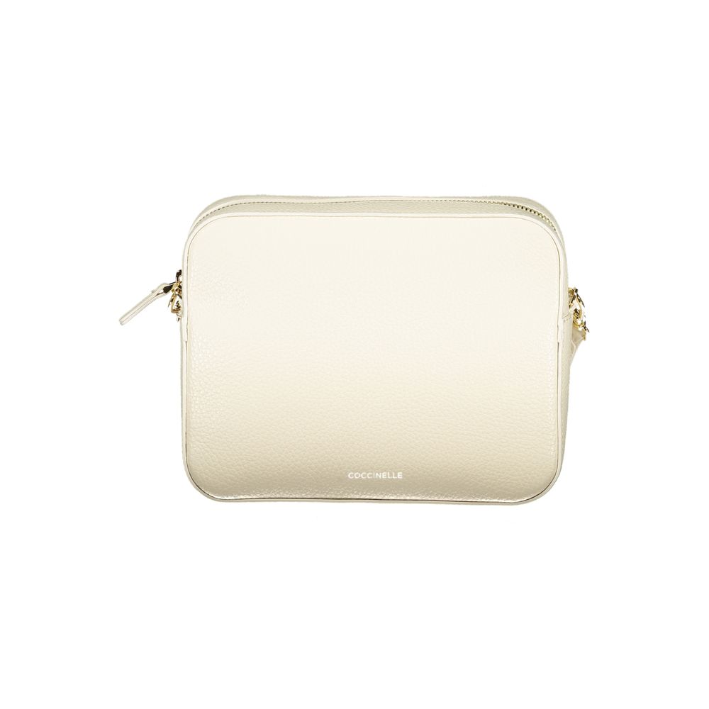 Coccinelle Bianco Leather Women Handbag | Regal Royce