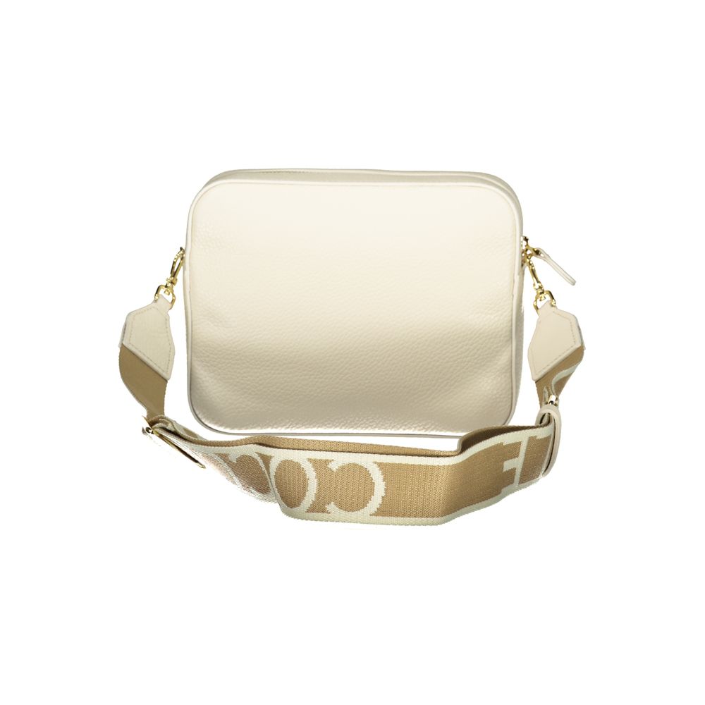 Coccinelle Bianco Leather Women Handbag | Regal Royce