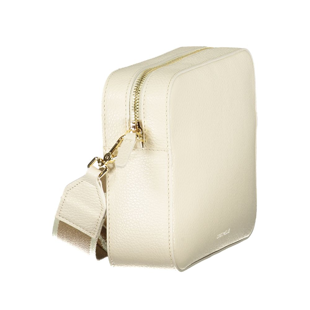 Coccinelle Bianco Leather Women Handbag | Regal Royce