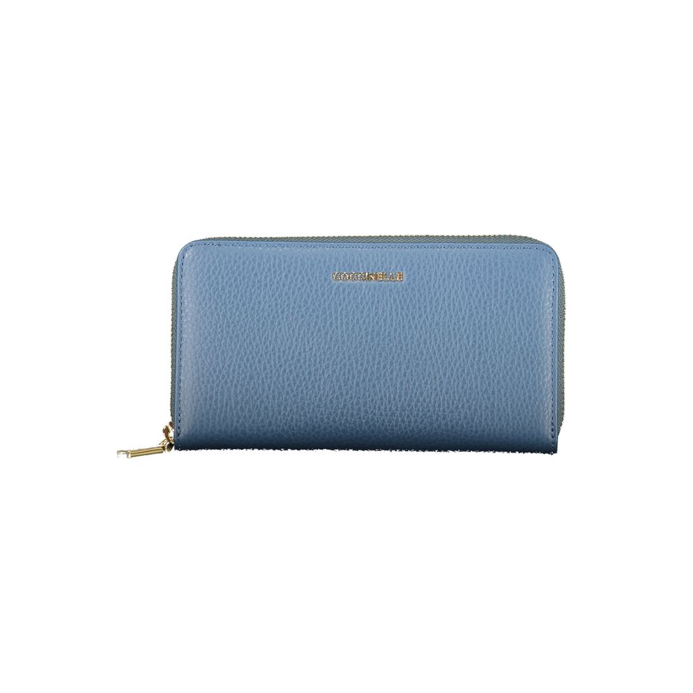 Coccinelle Blue Leather Wallet | Regal Royce