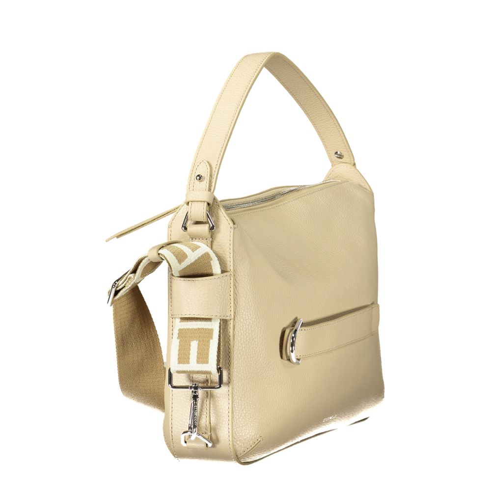 Coccinelle Beige Leather Women Handbag | Regal Royce
