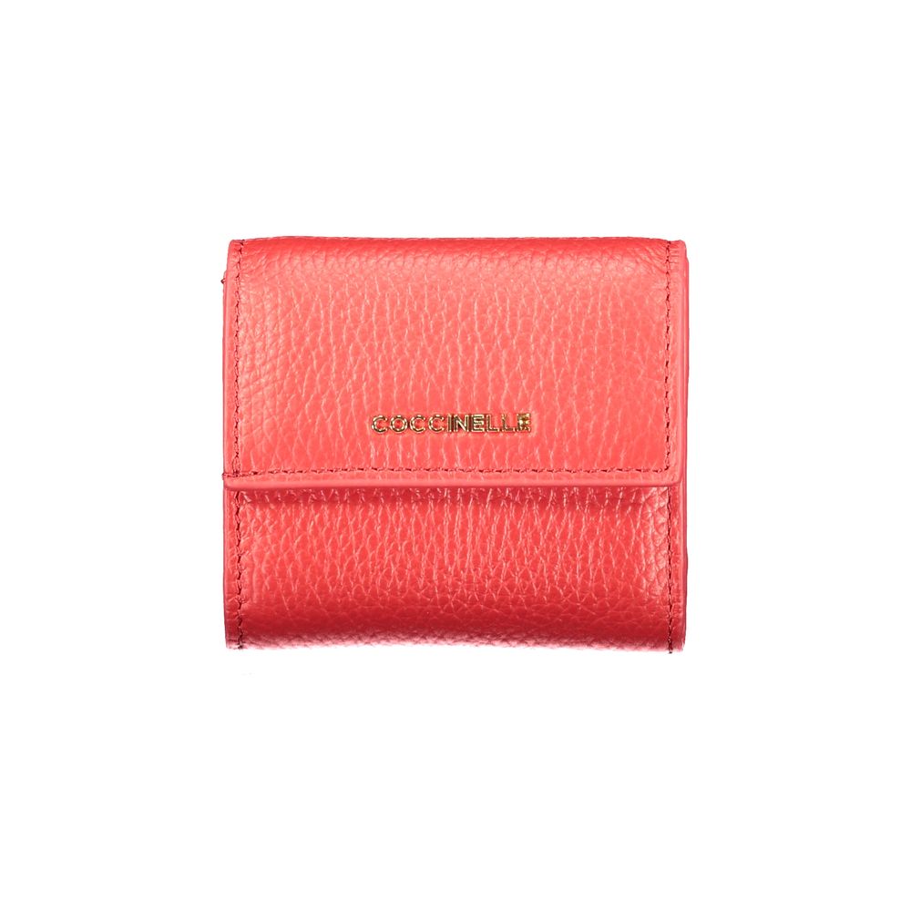 Coccinelle Red Leather Wallet | Regal Royce