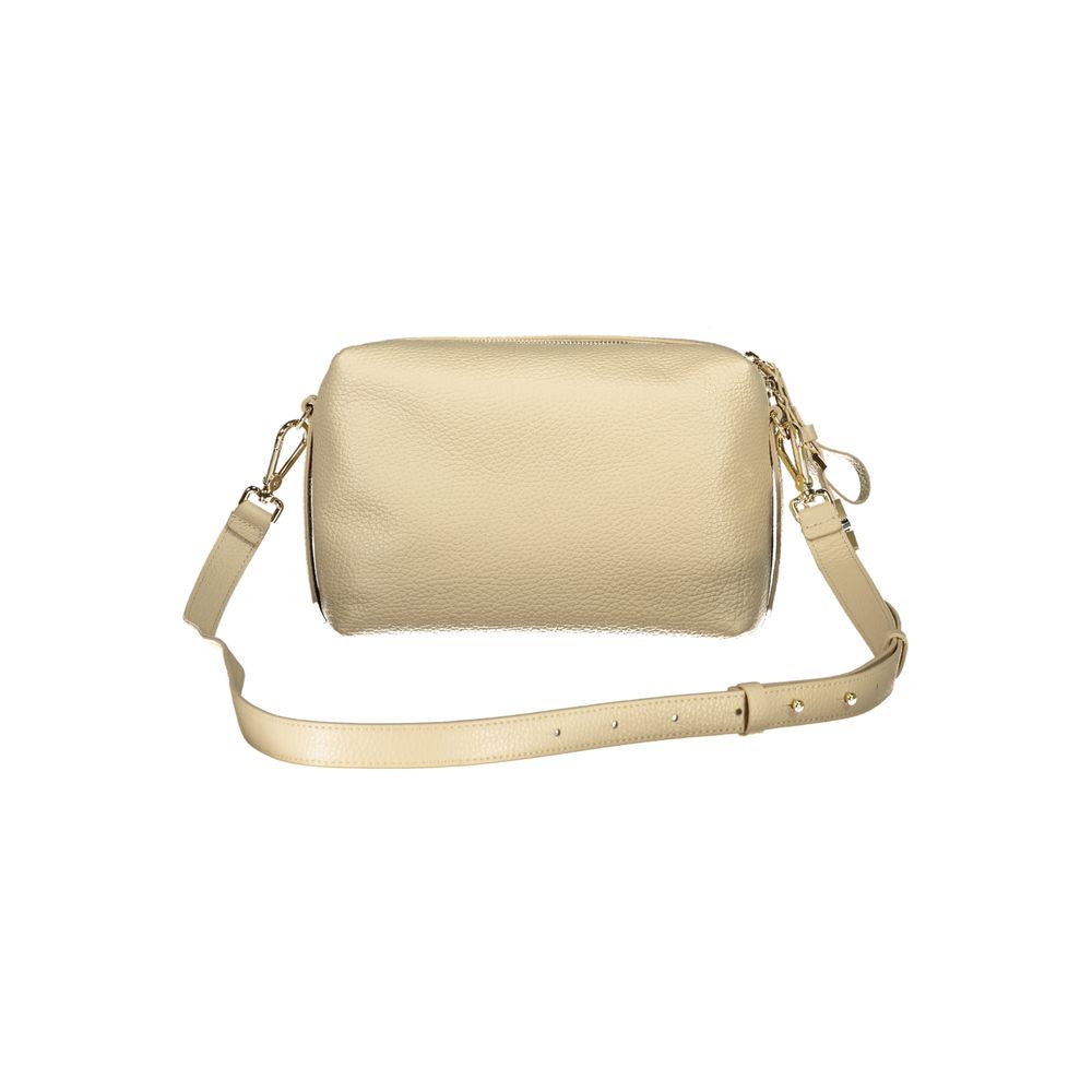 Coccinelle Beige Leather Woman Handbag | Regal Royce