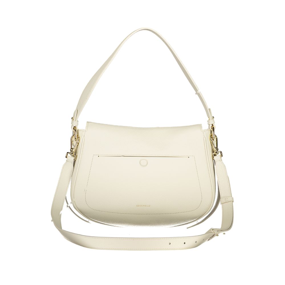 Coccinelle Bianco Leather Women Handbag | Regal Royce