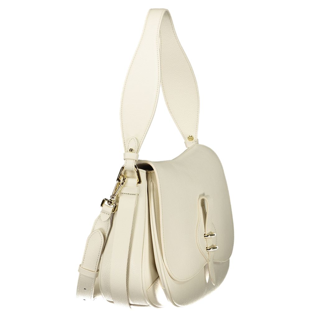 Coccinelle Bianco Leather Women Handbag | Regal Royce