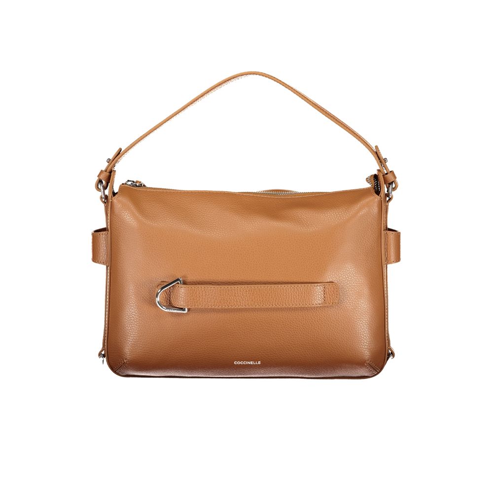 Coccinelle Marrone Leather Women Handbag | Regal Royce