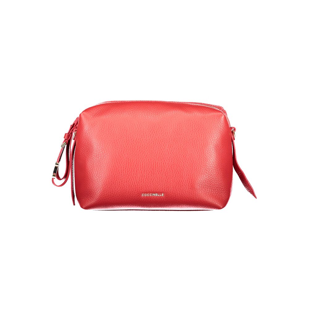 Coccinelle Rosso Leather Women Handbag | Regal Royce