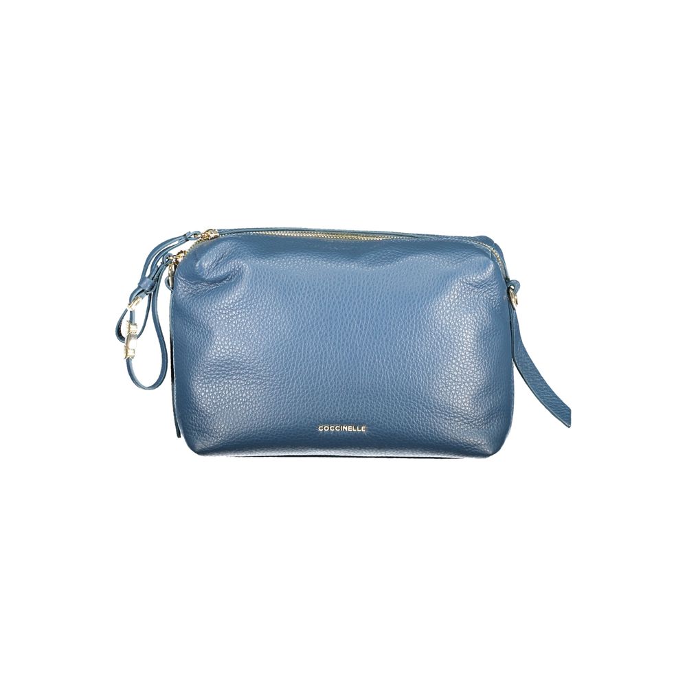 Coccinelle Blu Pelle Donna Shoulder Bag | Regal Royce