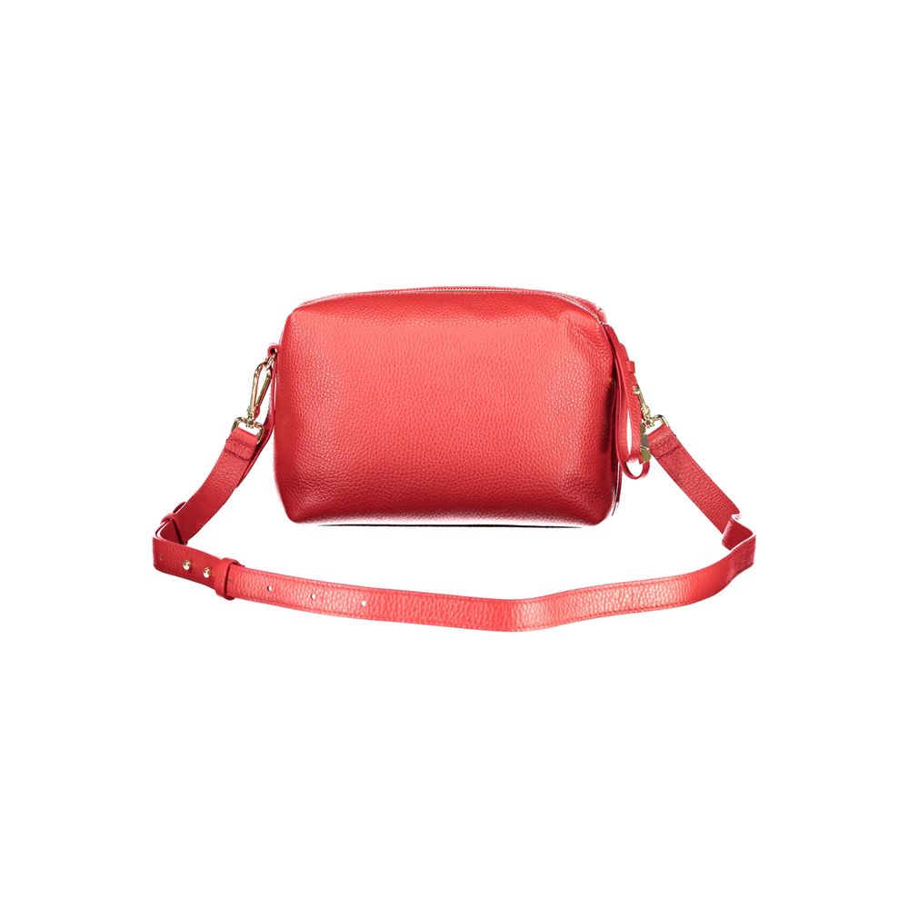 Coccinelle Rosso Leather Women Handbag | Regal Royce