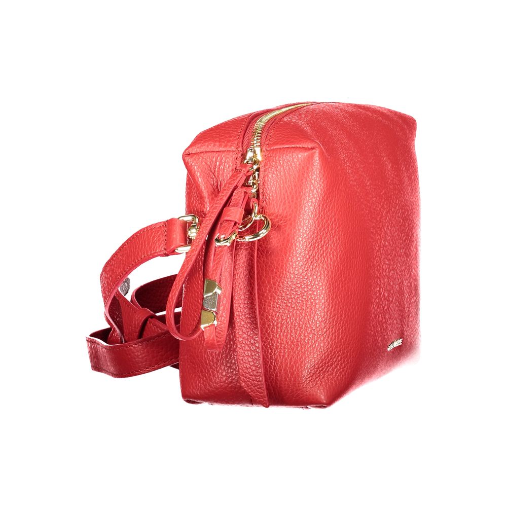 Coccinelle Rosso Leather Women Handbag | Regal Royce