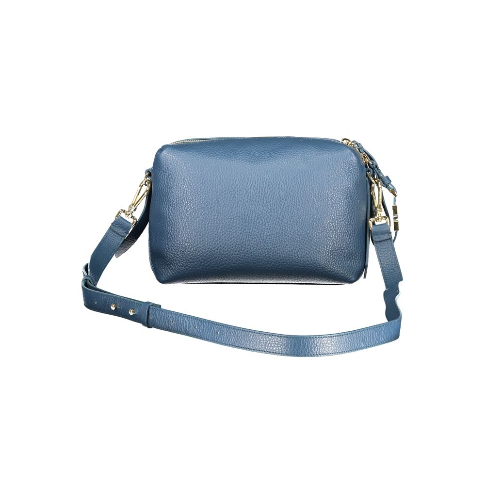 Coccinelle Blu Pelle Donna Shoulder Bag | Regal Royce