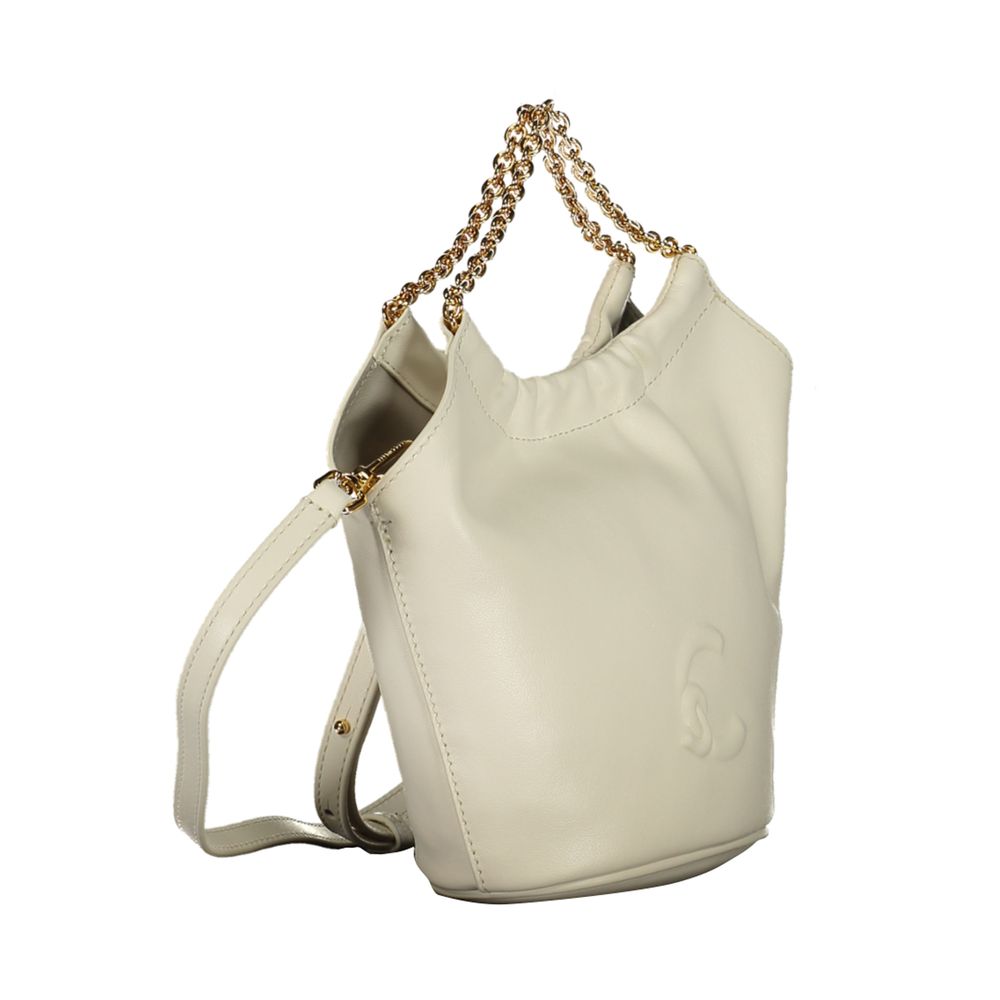 Coccinelle White Leather Woman Handbag | Regal Royce