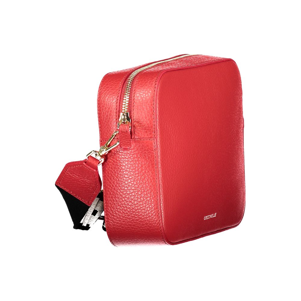 Coccinelle Rosso Leather Women Handbag | Regal Royce