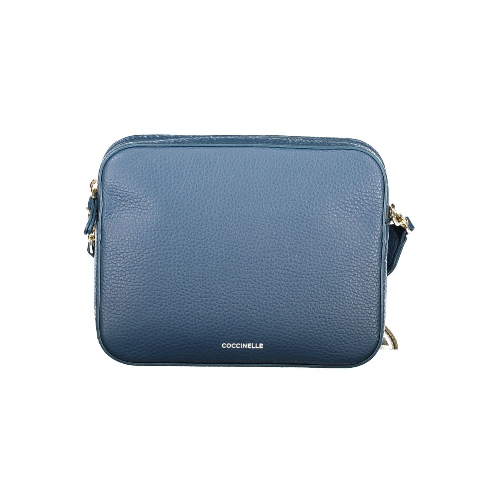 Coccinelle Blu Leather Women Handbag | Regal Royce