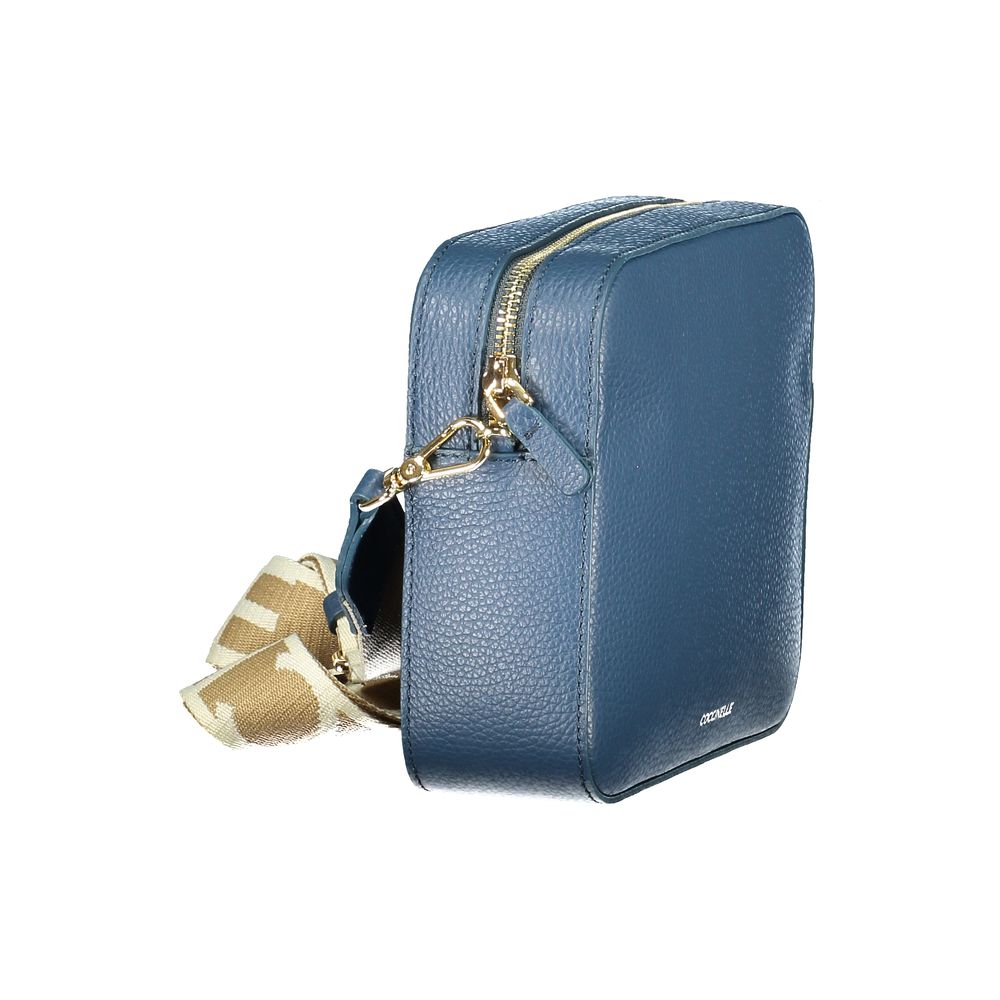 Coccinelle Blu Leather Women Handbag | Regal Royce