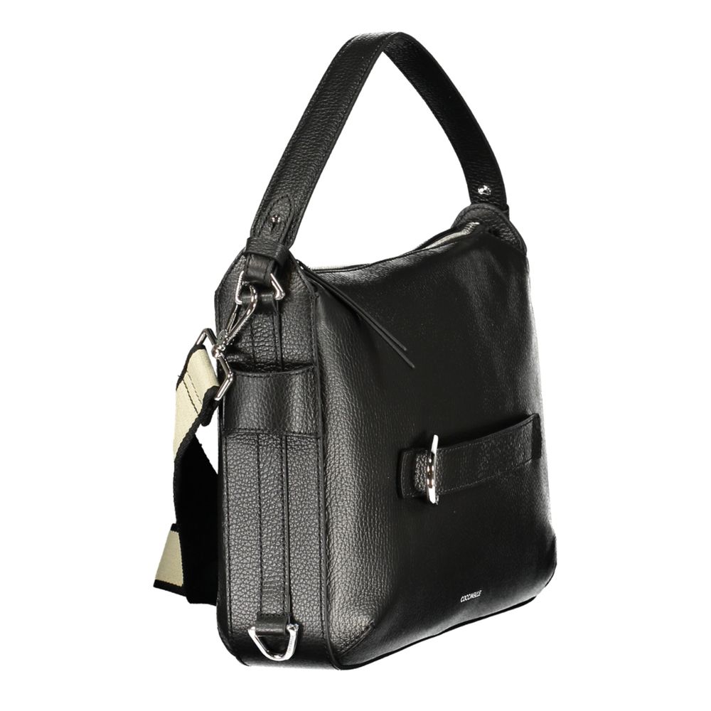 Coccinelle Nero Leather Woman Bag | Regal Royce
