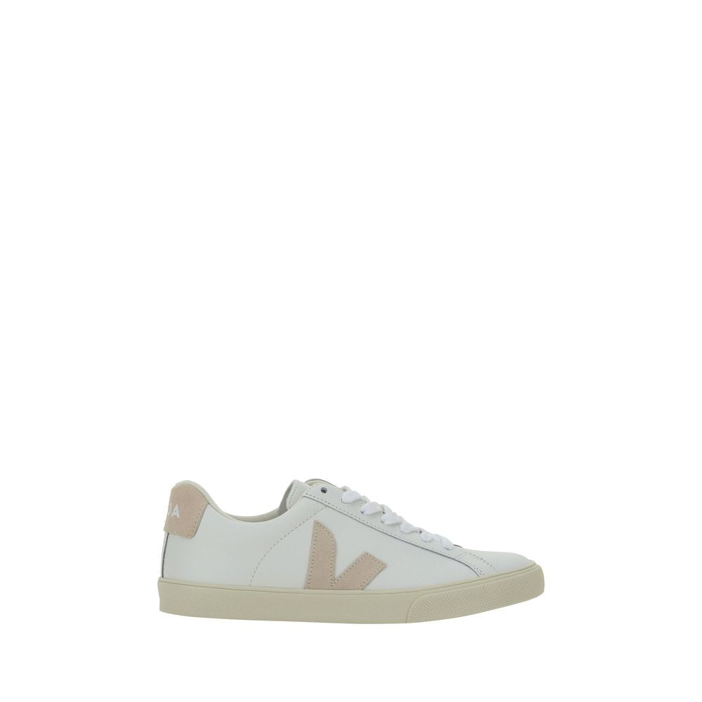 Veja White Calf Leather Bos Taurus Sneakers | Regal Royce
