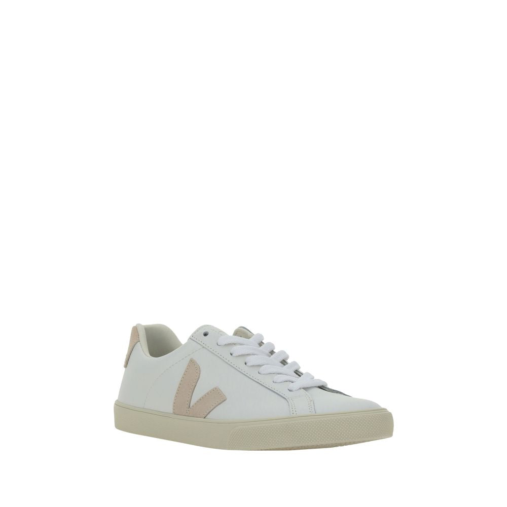 Veja White Calf Leather Bos Taurus Sneakers | Regal Royce