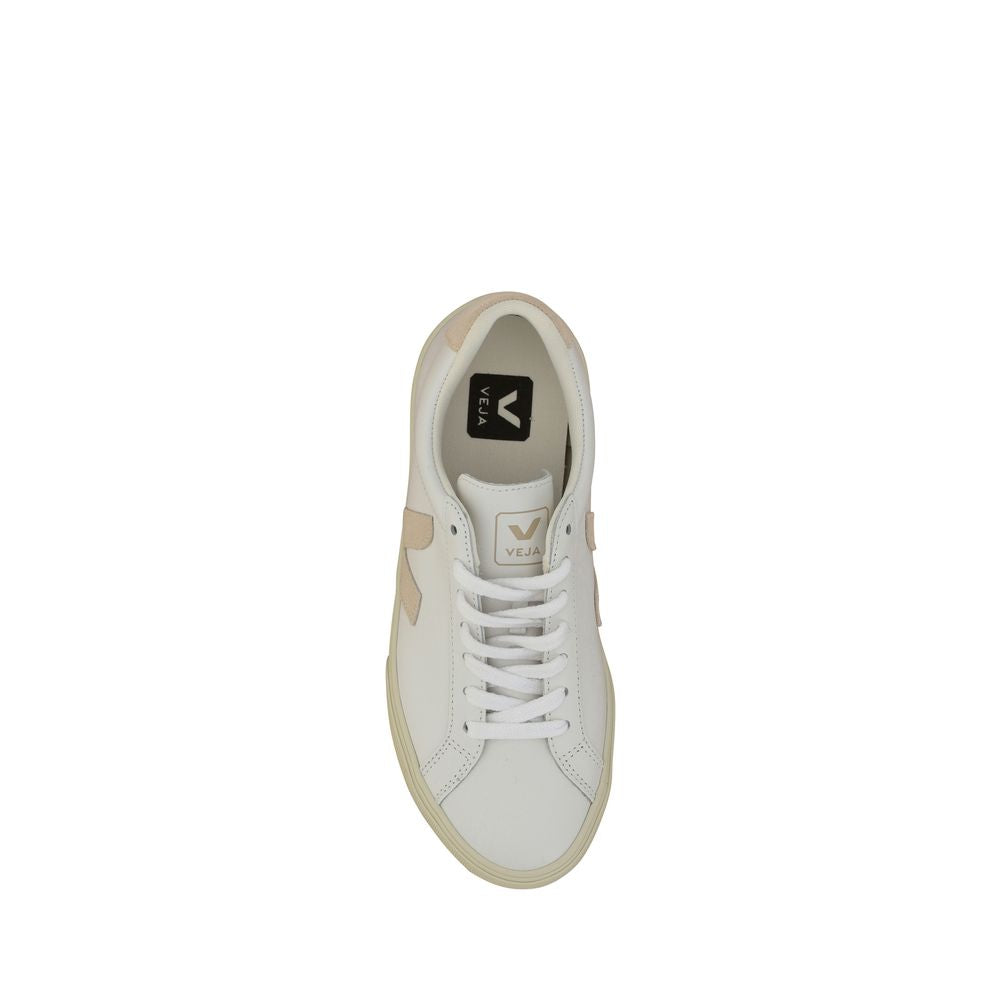 Veja White Calf Leather Bos Taurus Sneakers | Regal Royce