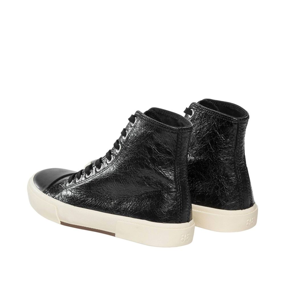 Balenciaga Black Calfskin High Top Sneakers | Regal Royce