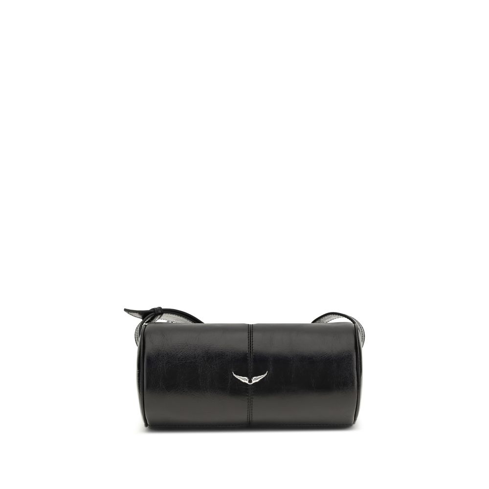 Zadig & Voltaire Black Leather Shoulder Bag | Regal Royce