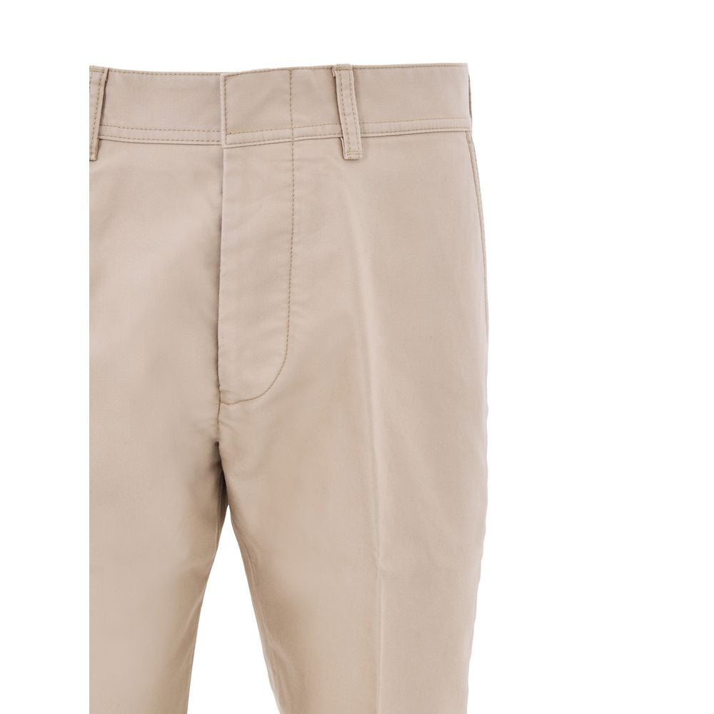 Tom Ford Beige Cotton Chino Pants | Regal Royce
