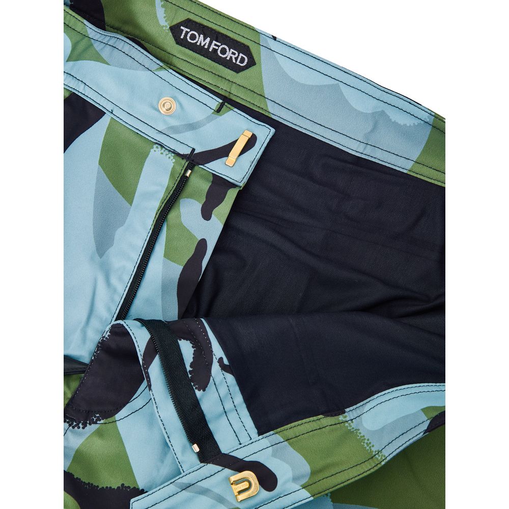 Tom Ford Multicolor Polyamide Swim Shorts | Regal Royce